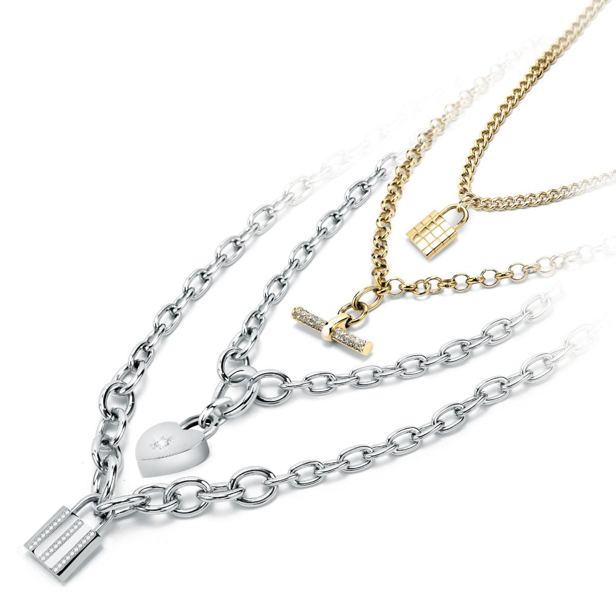 Morellato Abbraccio Necklace For Women Silver