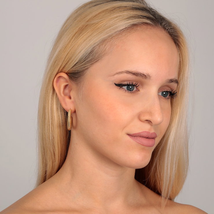 Morellato Creole Earring For Women Gold