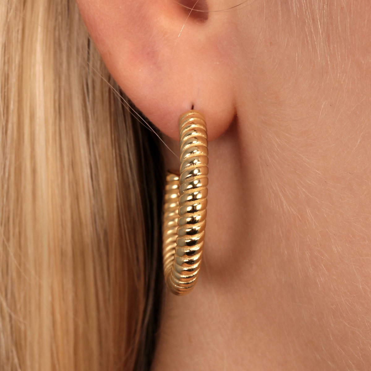 Morellato Creole Earring For Women Gold