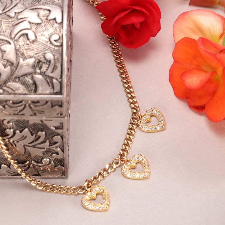 Morellato Incontri Necklace For Women Steel Gold