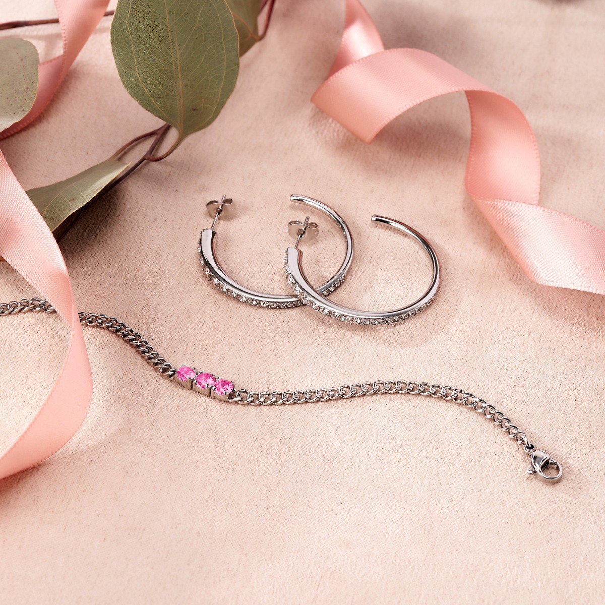 Morellato Poetica Earring For Women Silver Tone