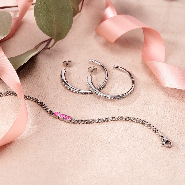 Morellato Poetica Earring For Women Silver Tone