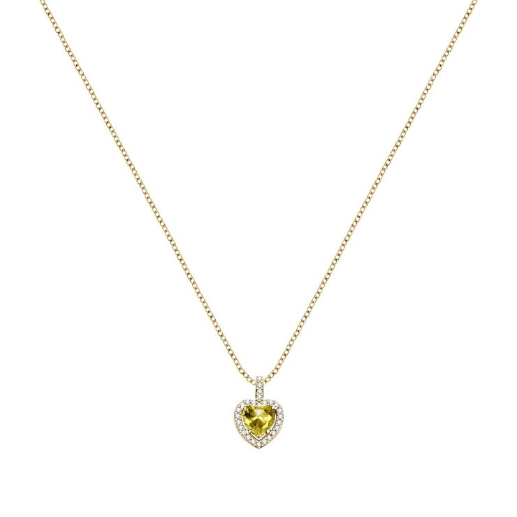 Morellato Tesori Necklace For Women Gold , Crystal