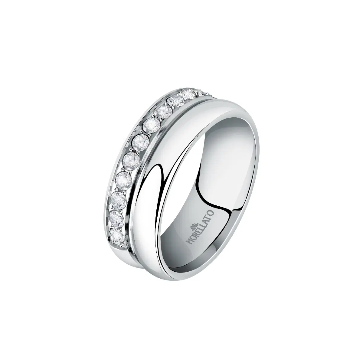 Morellato Bagliori Ring For Women Silver With Crystal size 14