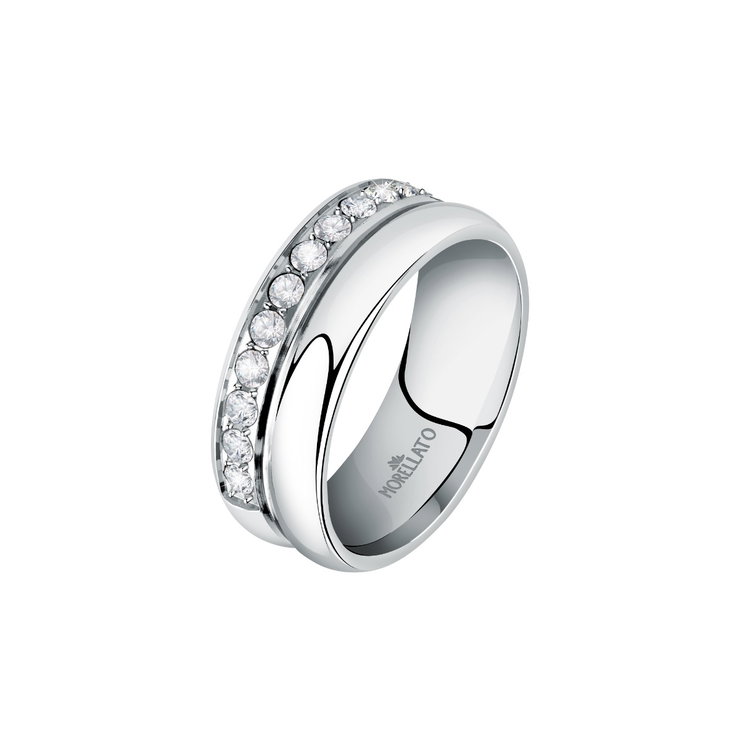 Morellato Bagliori Ring For Women Silver With Crystal size 14