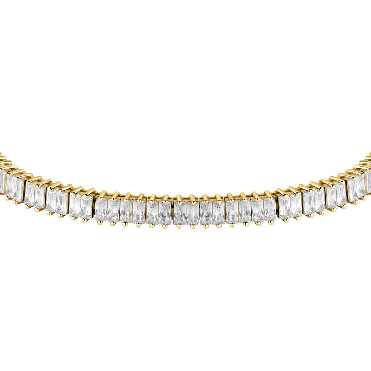 Morellato Baguette Bracelet For Women Zircons , Gold