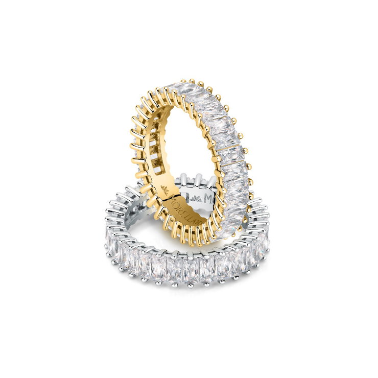 Morellato Baguette Ring For Women Gold Size 14 - SAVP09014