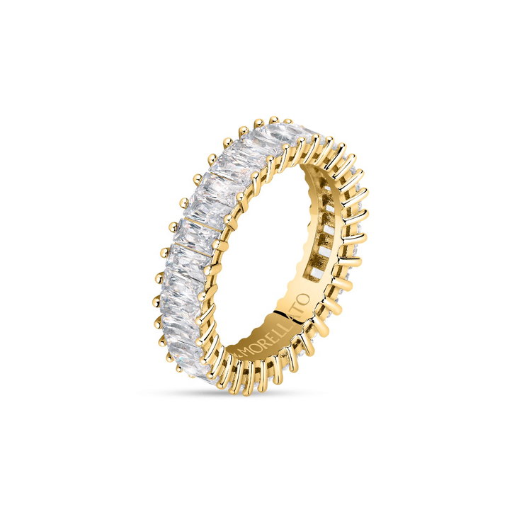 Morellato Baguette Ring For Women Gold Size 14 - SAVP09014