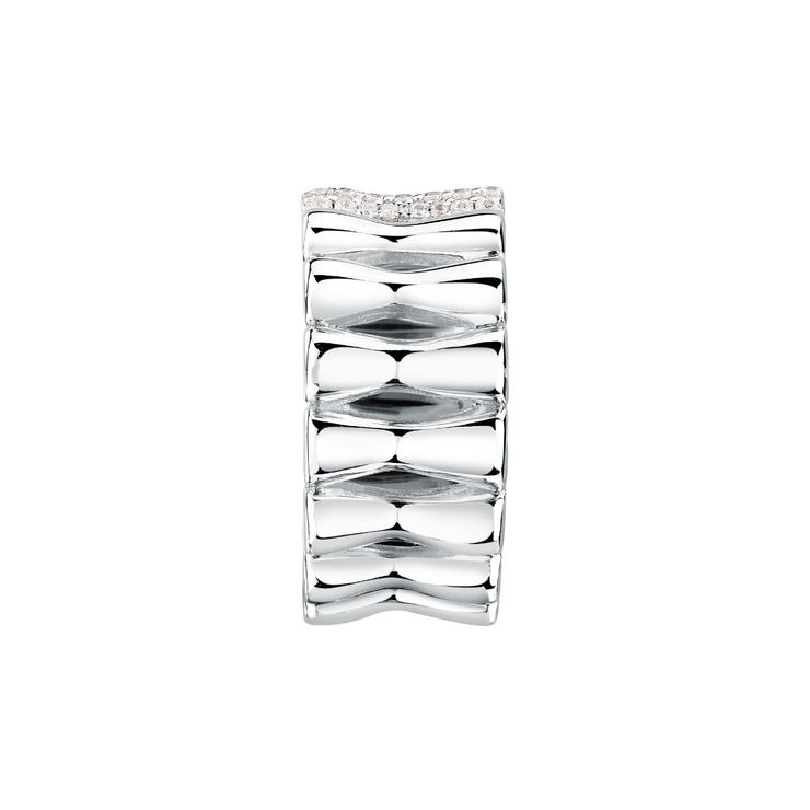 Morellato ladies ESSENZA ring steel silver size 18