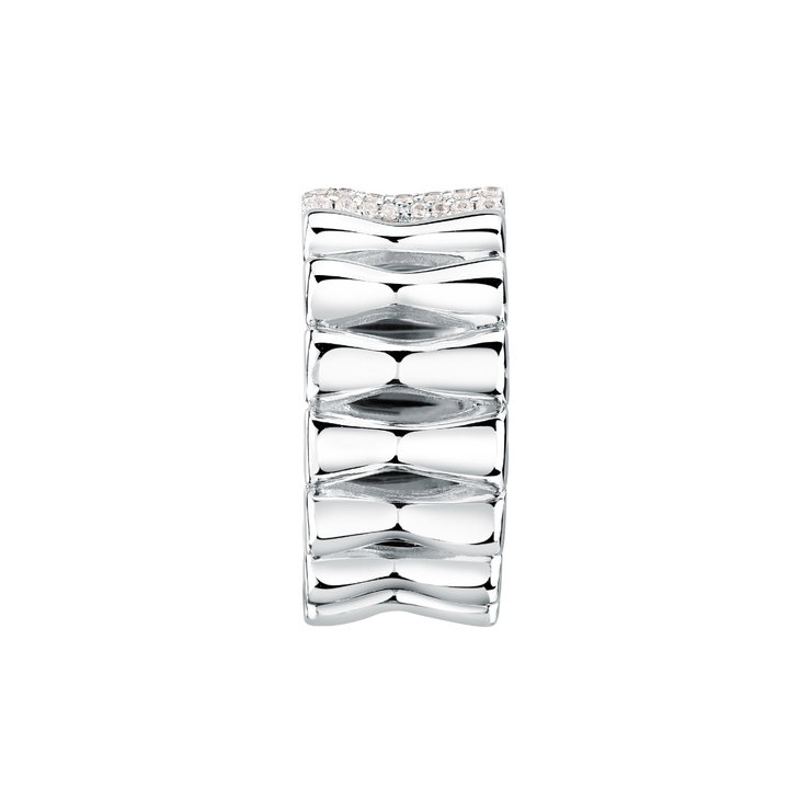 Morellato ladies ESSENZA ring steel silver size 12