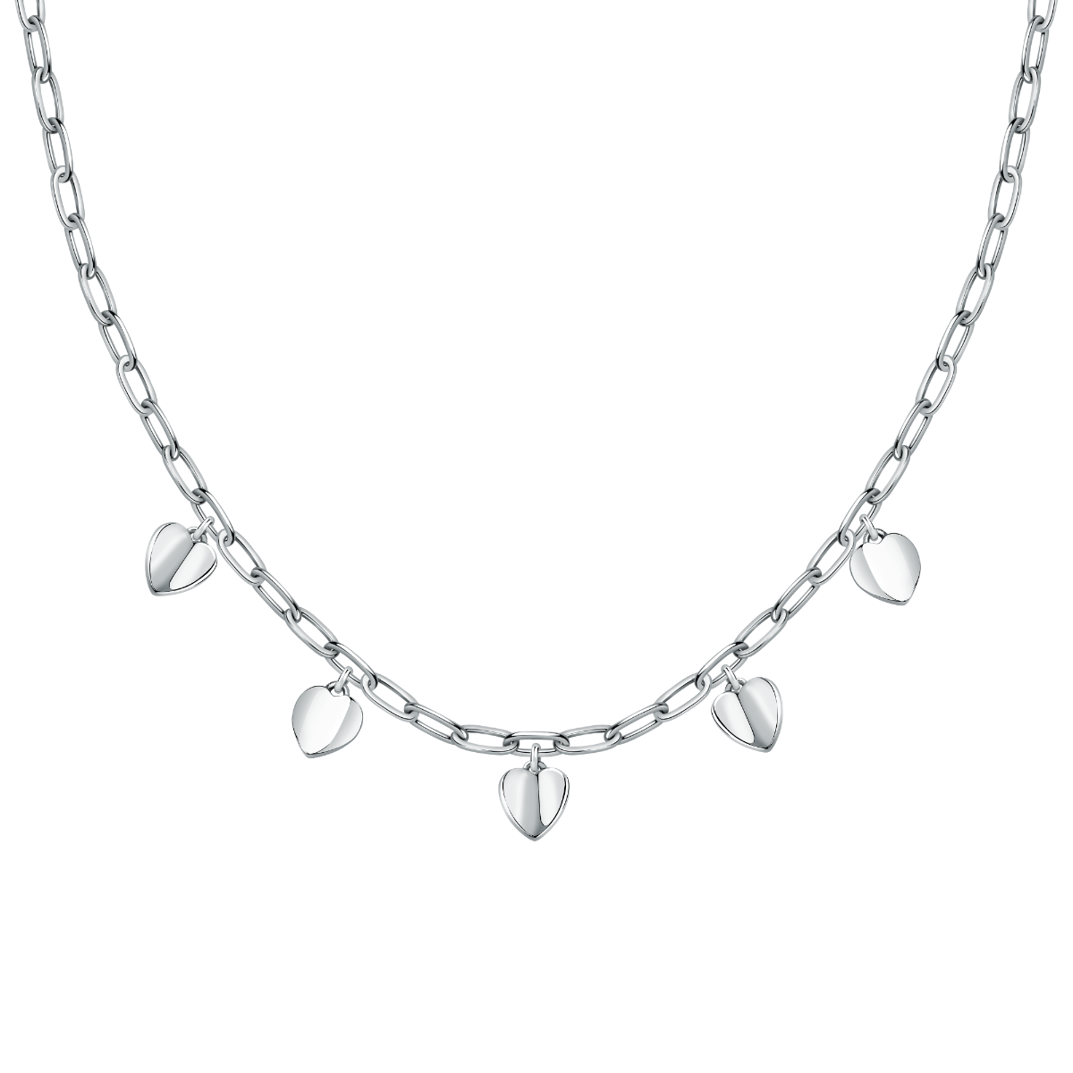 Morellato PAILLETTES necklace for women steel silver