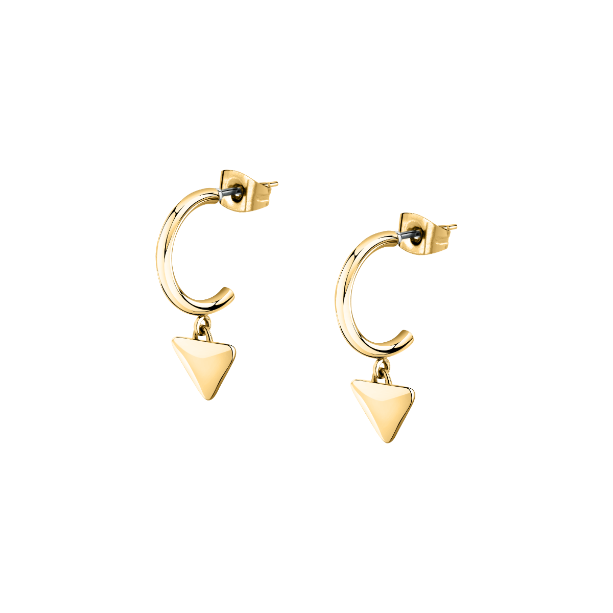 Morellato Trilliant earring for ladies steel gold