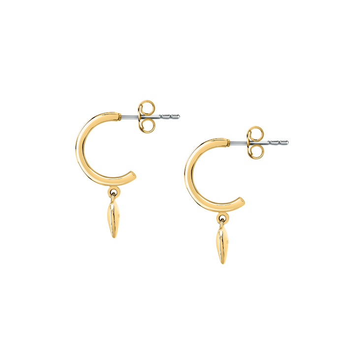 Morellato Trilliant earring for ladies steel gold
