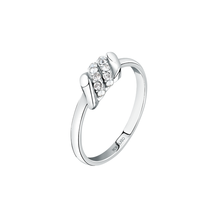 Morellato TORCHON ring for women silver size 16