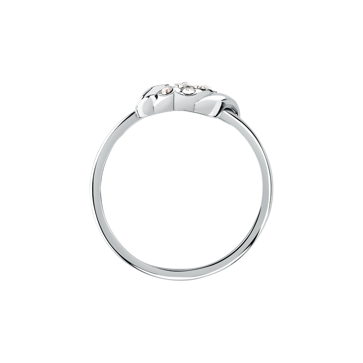 Morellato TORCHON ring for women silver size 16