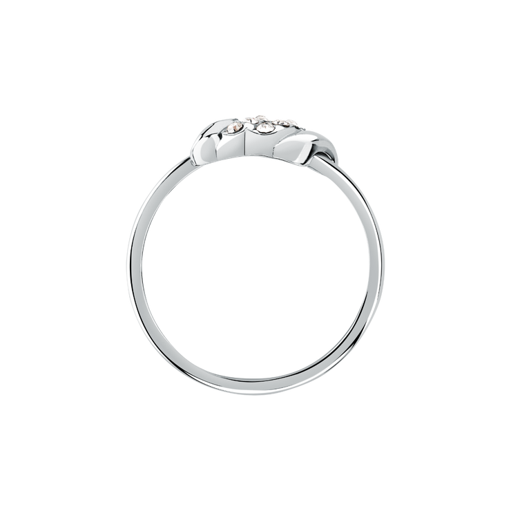 Morellato TORCHON ring for women silver size 16