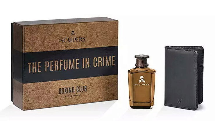 طقم عطر سكالبرز بوكسينغ كلوب – أو دو بارفان للرجال + محفظة