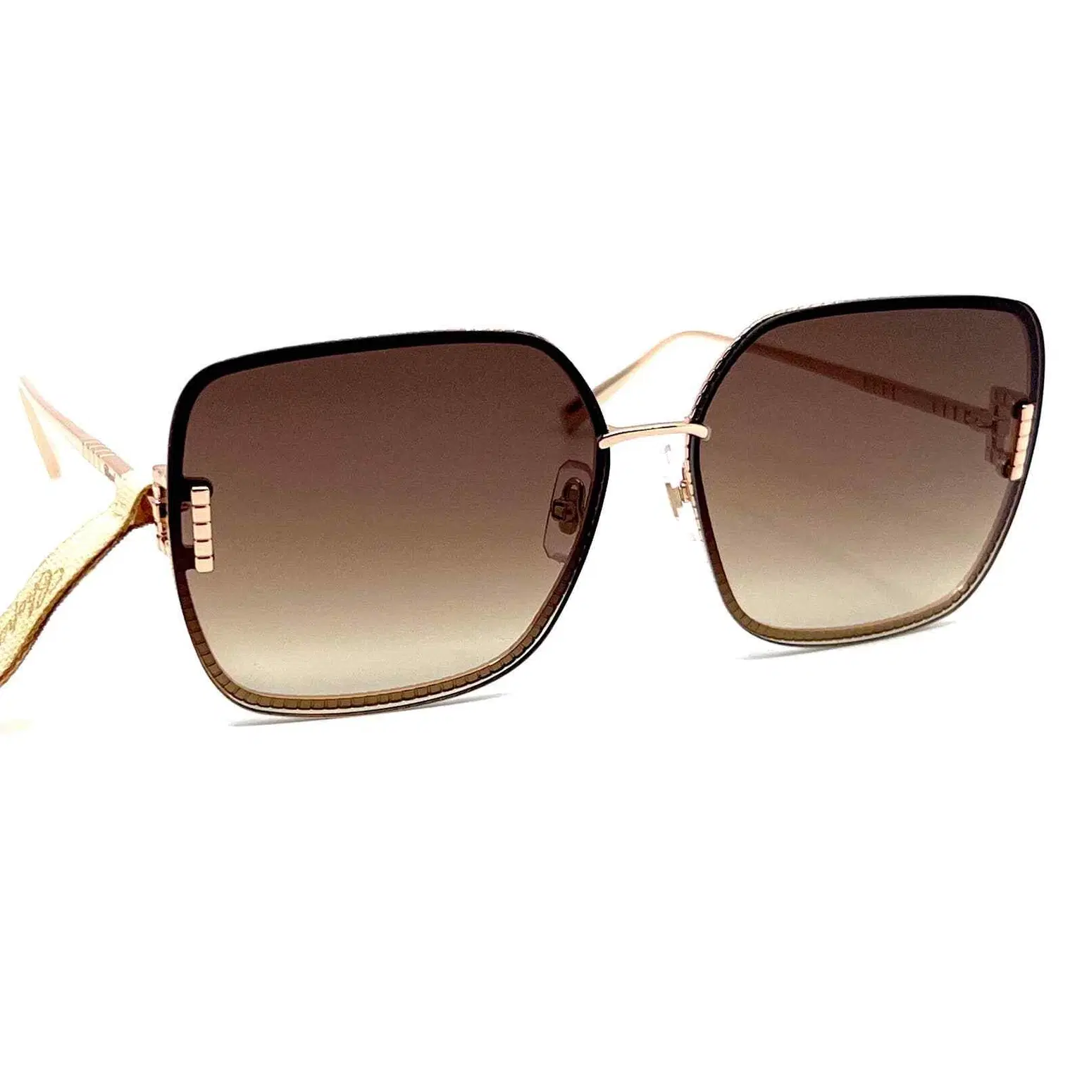Chopard Women's Sunglass Gold Frame & Brown Gradient