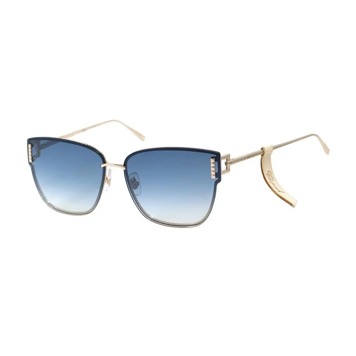 Chopard Women's Sunglasses - Blue Gradient Lenses