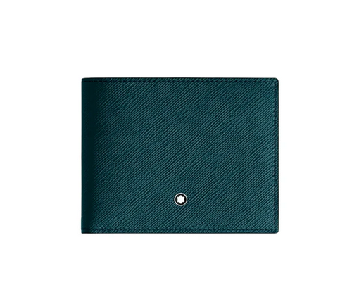 Montblanc Sartorial Wallet 6cc Cyprus blue