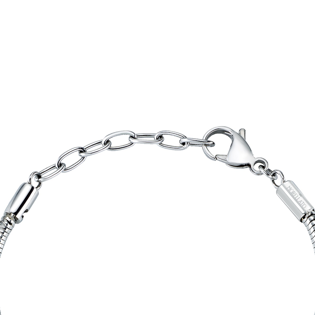 Morellato Drops Silver Bracelet with Heart Charm