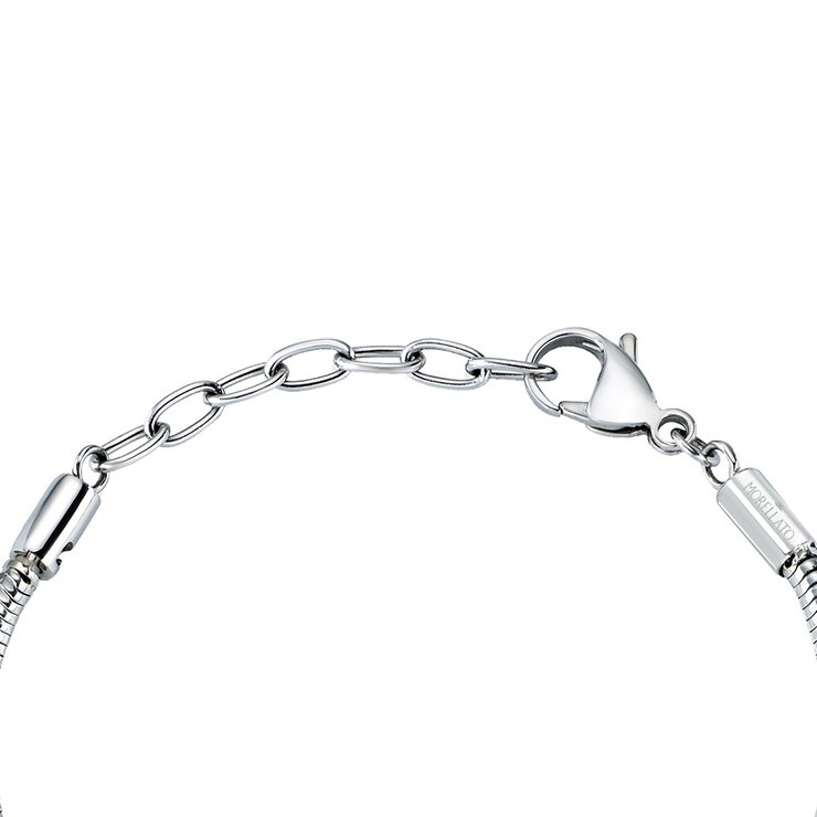 Morellato Drops Silver Bracelet with Heart Charm