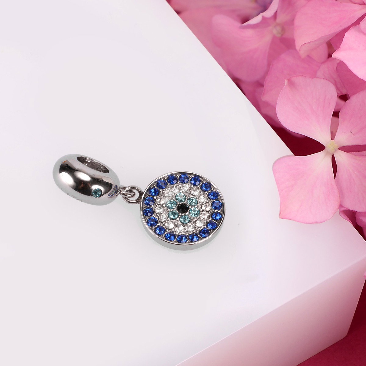 Morellato Drops Charms For Women Silver , Blue