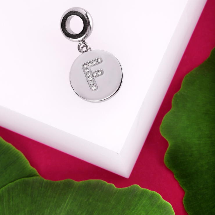 تعليقه دروبس F من موريلاتو للنساء استيل فضى