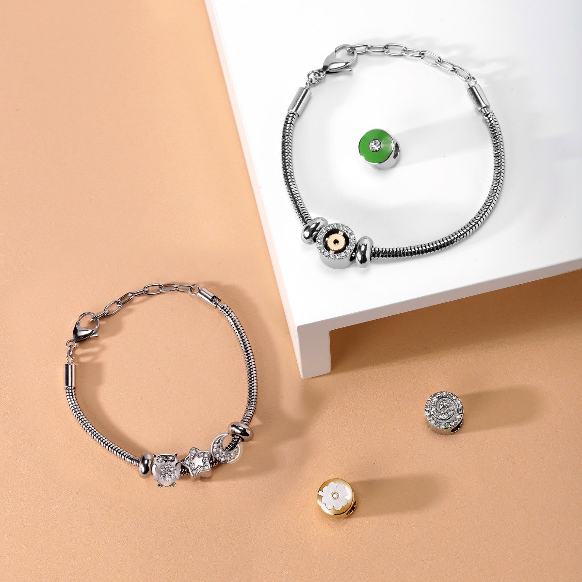 Morellato ENAMEL Drops Charms For Women Gold