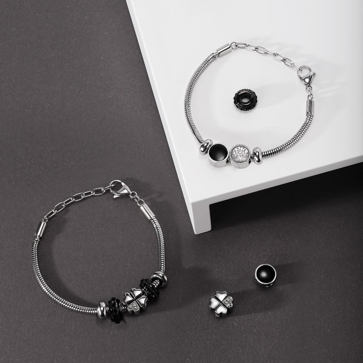 Morellato DROPS women charms steel silver , Black  