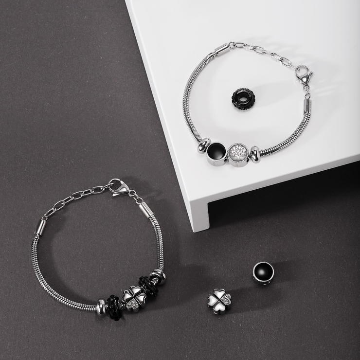 Morellato DROPS women charms steel silver , Black  