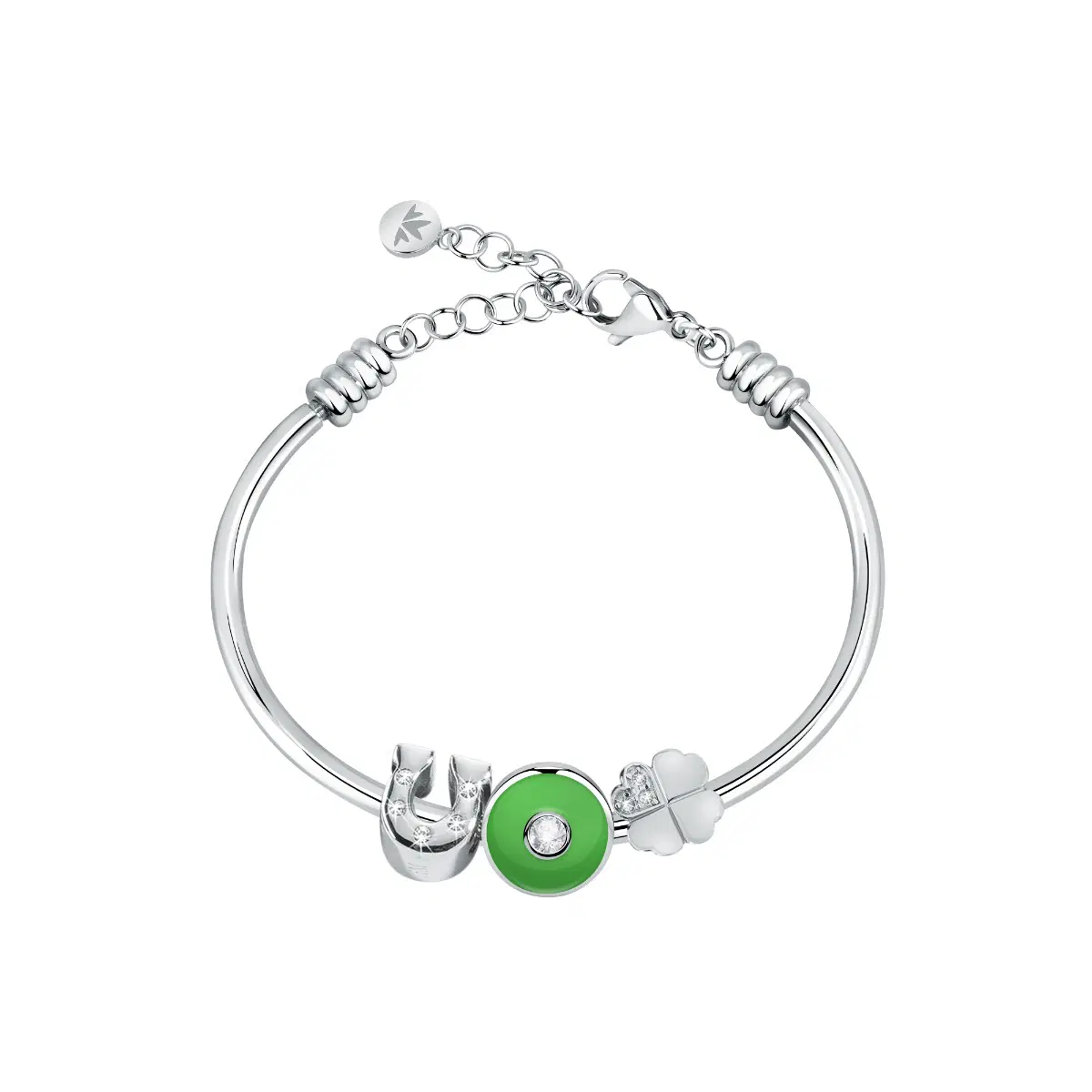 Morellato Drops Bracelet For Women Silver , Green