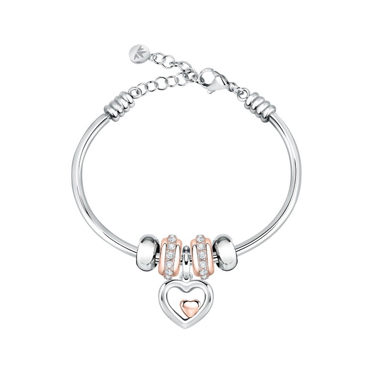 Morellato Drops Heart Bracelet For Women Silver