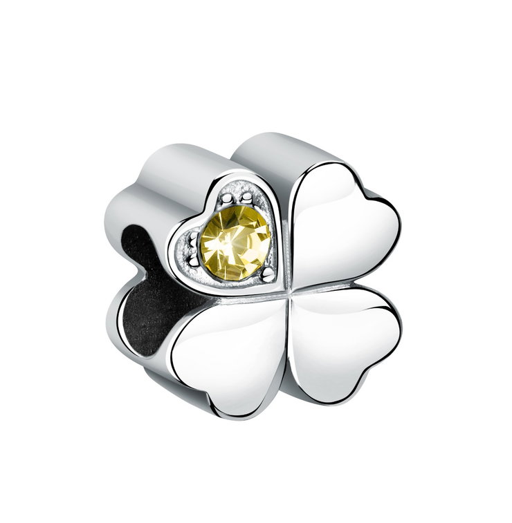 Morellato women charms stainless steel silver with crystal