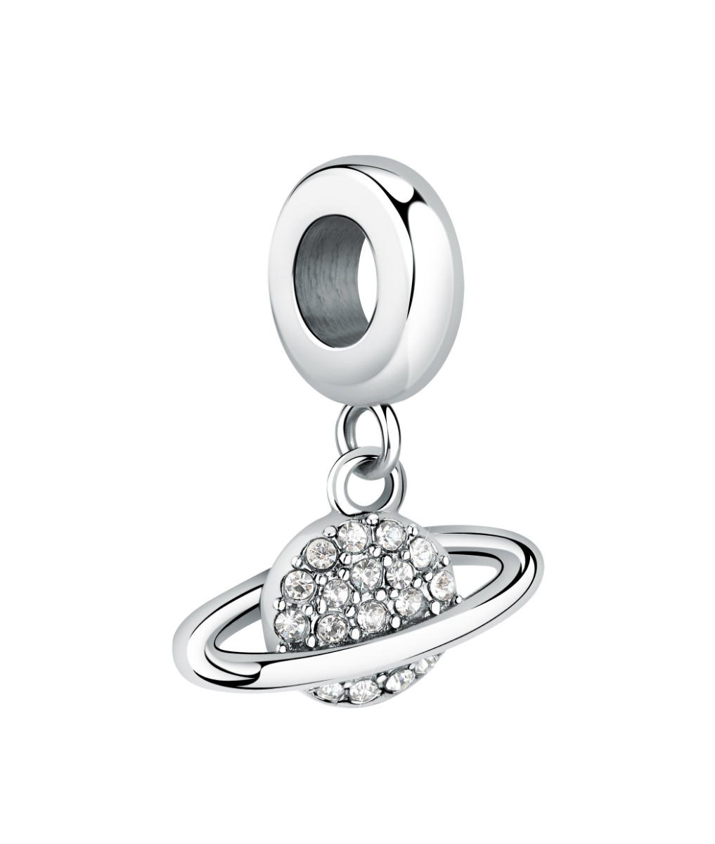 Morellato women charms Drops steel silver with crystal
