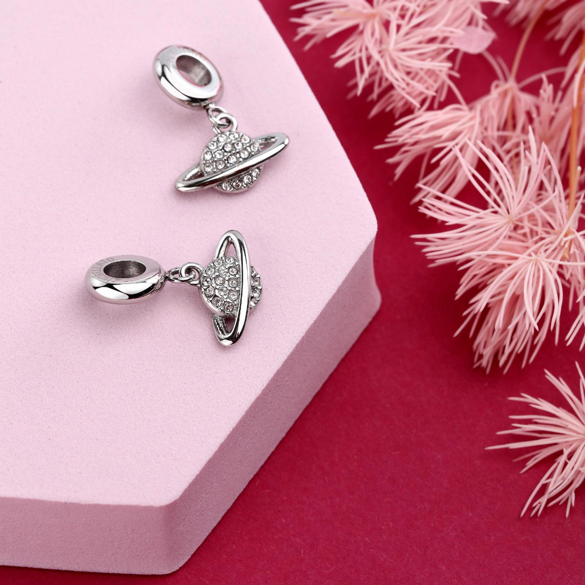 Morellato women charms Drops steel silver with crystal