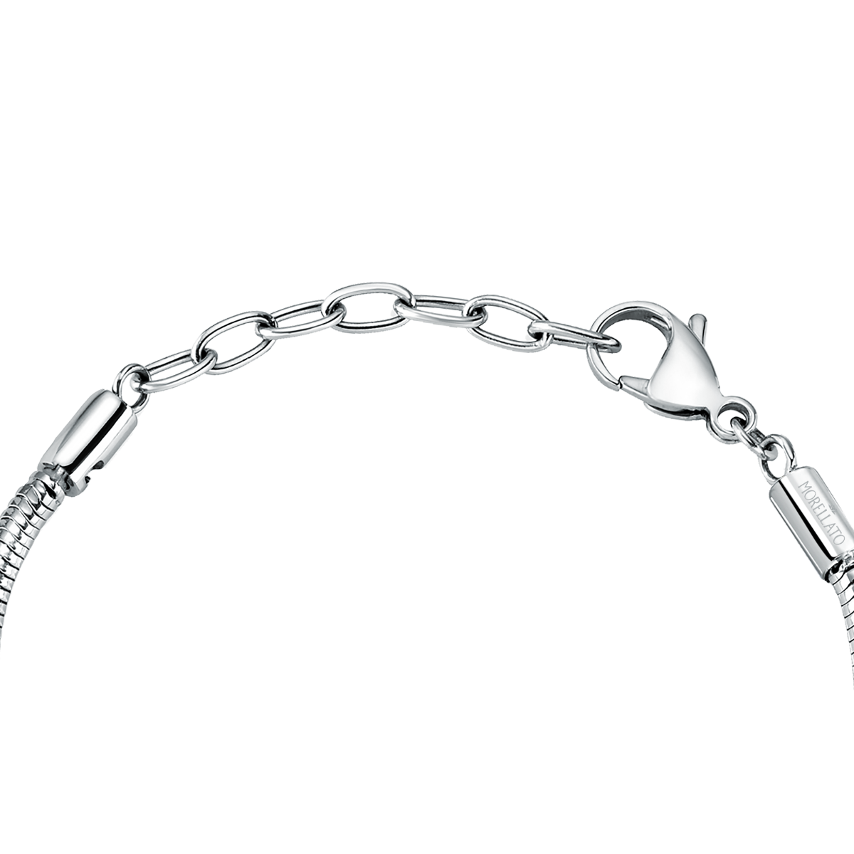 Morellato women bracelet steel silver with beads