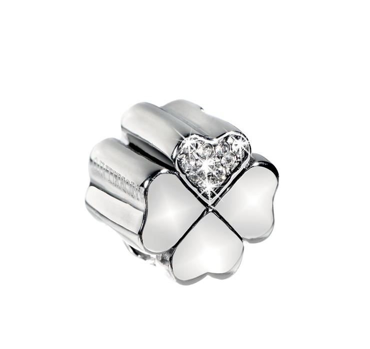 Morellato Drops CLOVERLEAF Charms For Women Silver