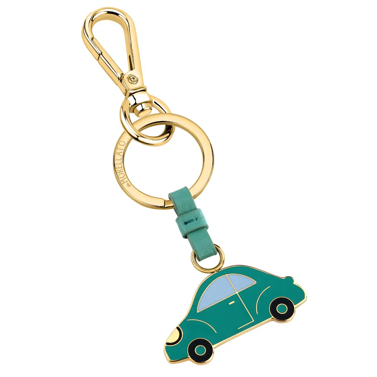 Morellato FOREVER ladies keyring steel silver , Green