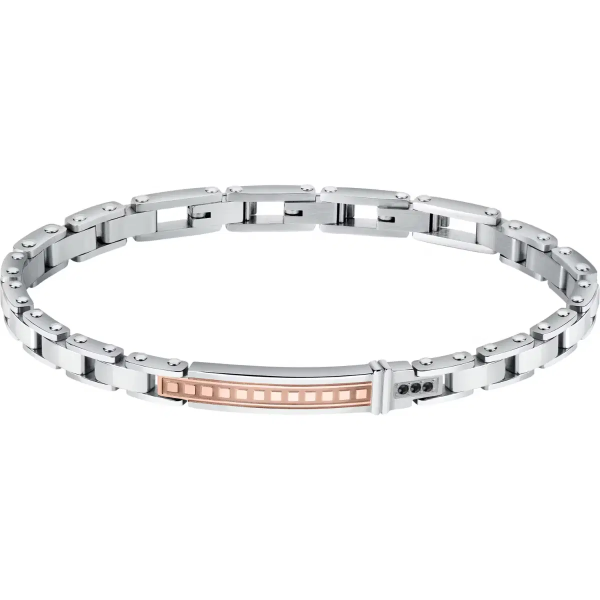 Sector Premium Bracelet For Men Steel Silver , Rose Gold