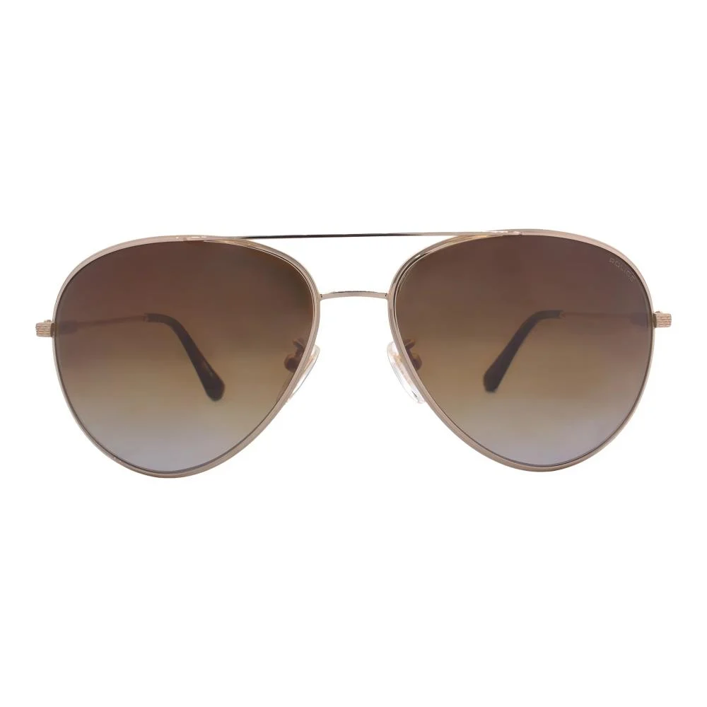 Police Men's Aviator Sunglasses – Gold Frame 