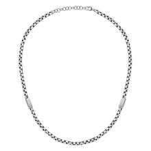 سلسال بايسك من سيكتور للرجال استيل فضى 