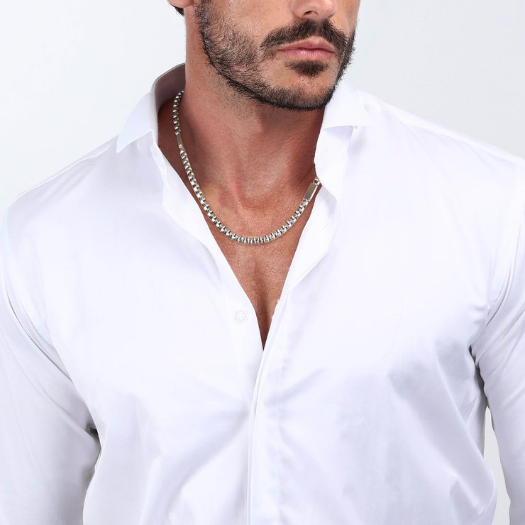 Sector Basic Men Necklace Stainless Steel , Silver