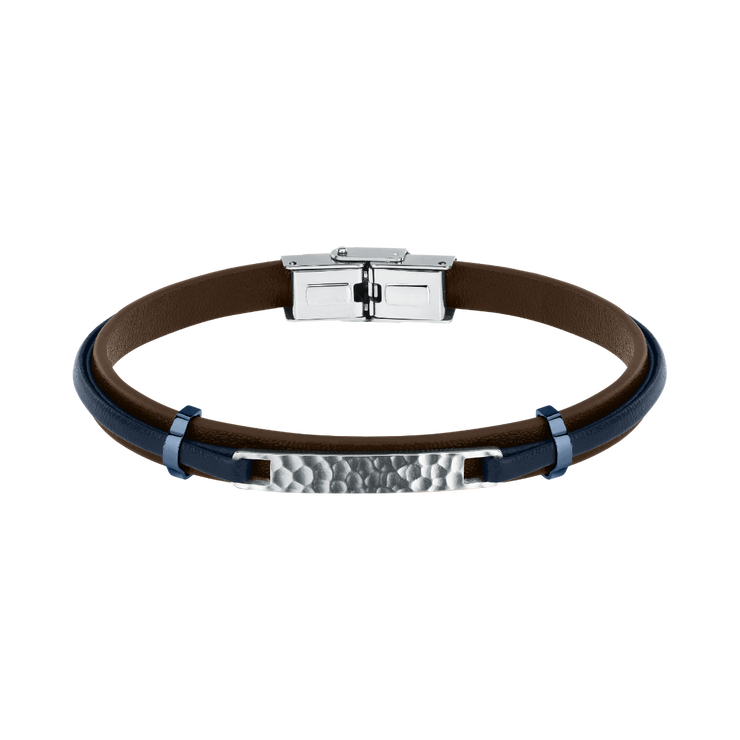 Sector BANDY gent bracelet black , Brown leather size 210m
