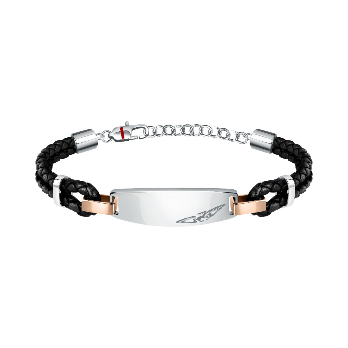 Sector Bandy Bracelet For Men Leather Black