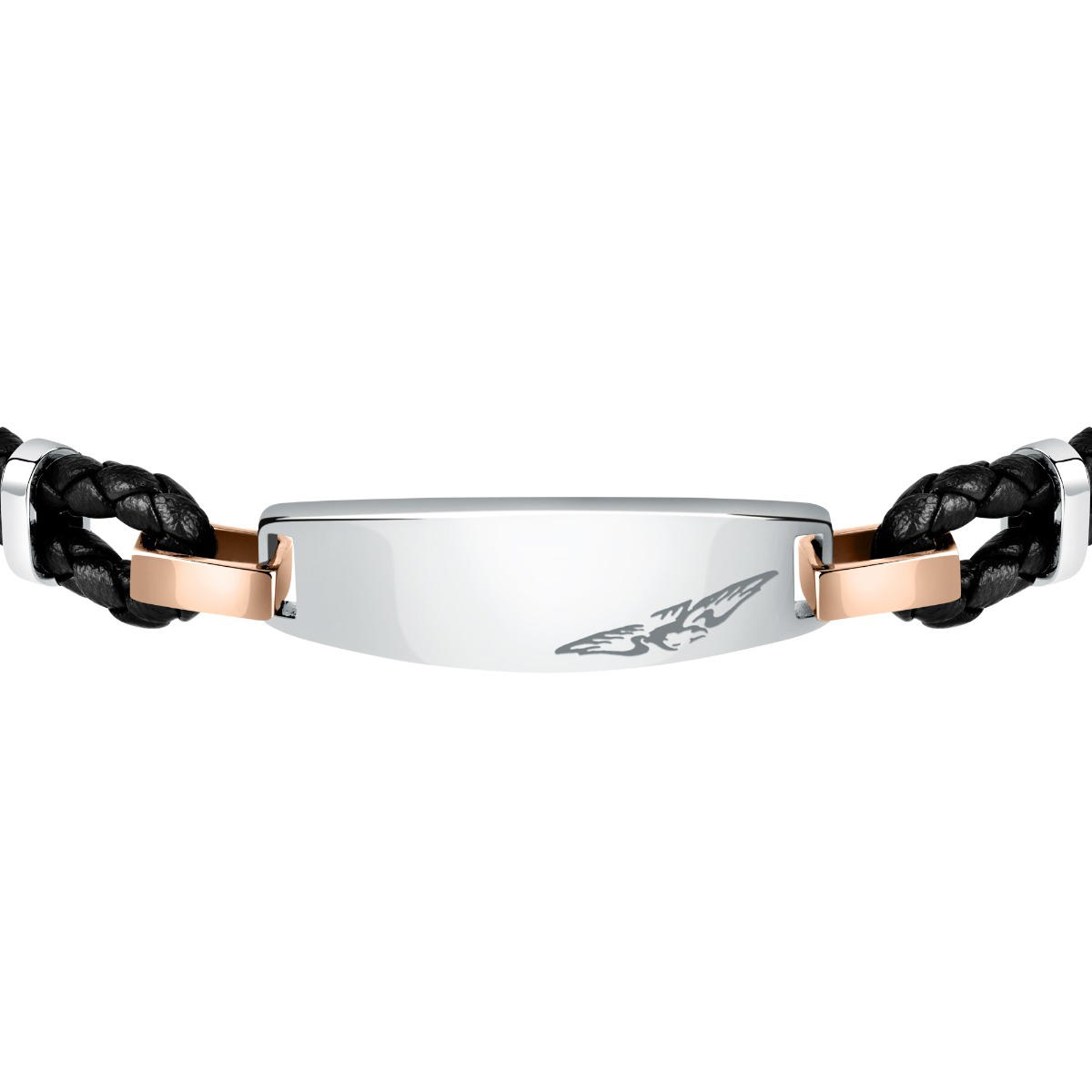 Sector Bandy Bracelet For Men Leather Black