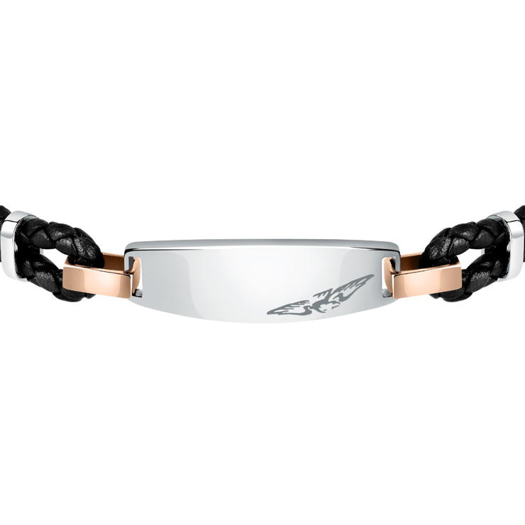 Sector Bandy Bracelet For Men Leather Black