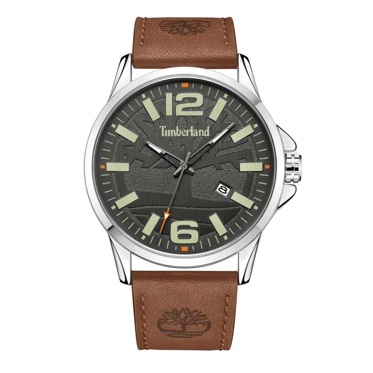 Timberland Bernardston Men Watch Brown Leather