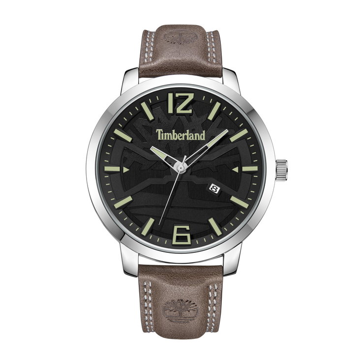 Timberland Clarksville Men Watch Leather Brown