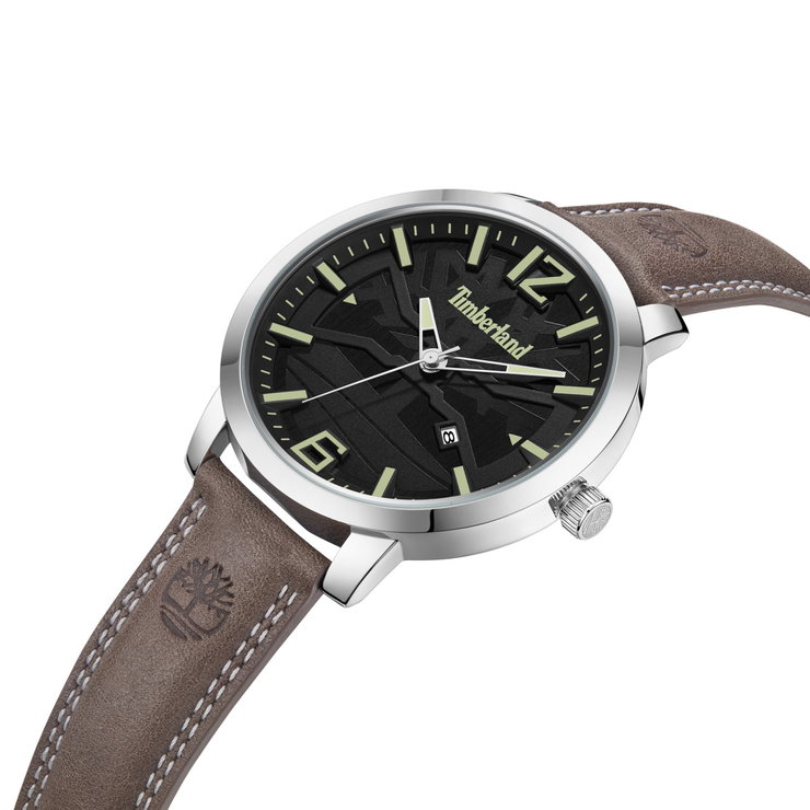 Timberland Clarksville Men Watch Leather Brown